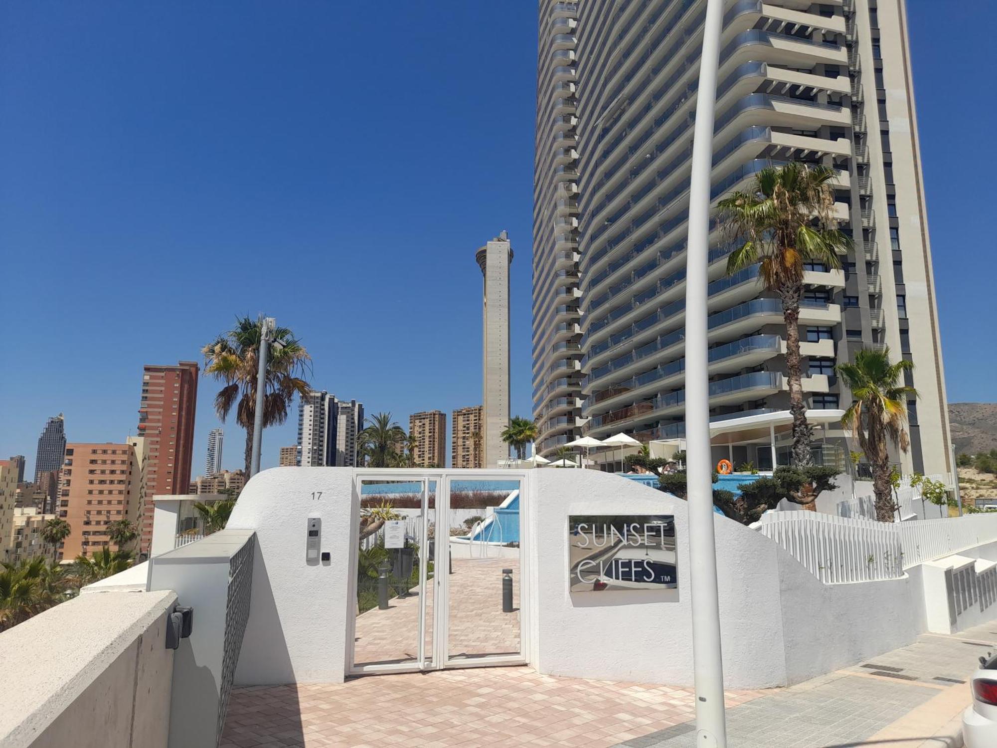 Sunset Cliffs Sea View Apartments 14 Floor Benidorm Exterior photo