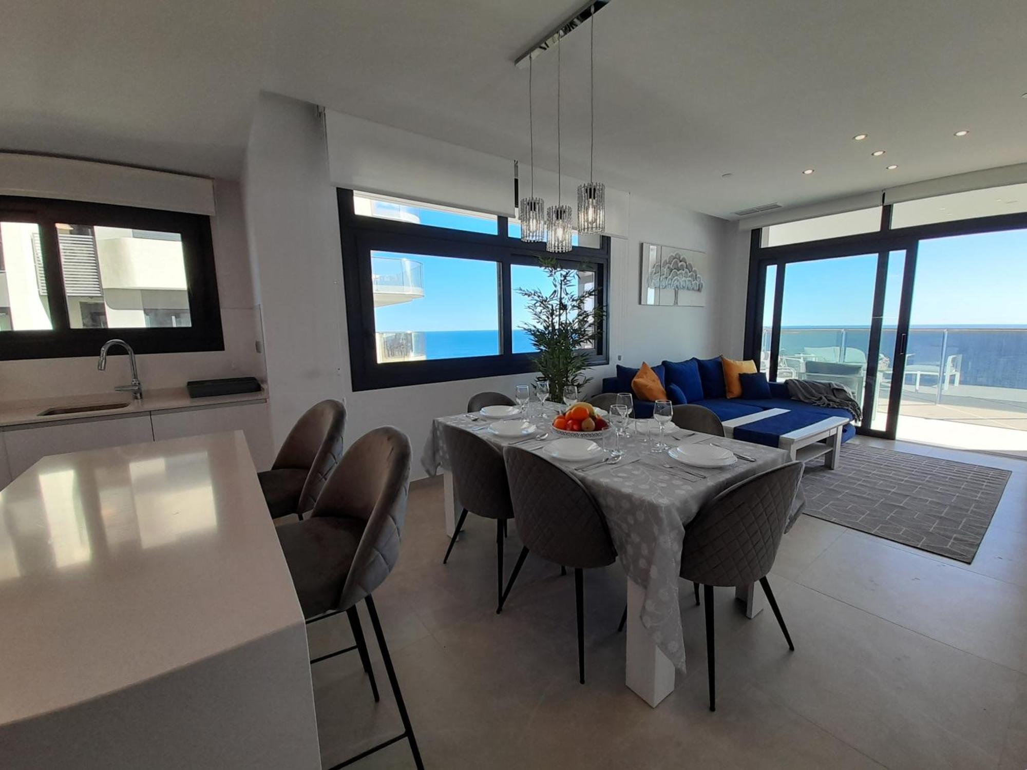 Sunset Cliffs Sea View Apartments 14 Floor Benidorm Exterior photo