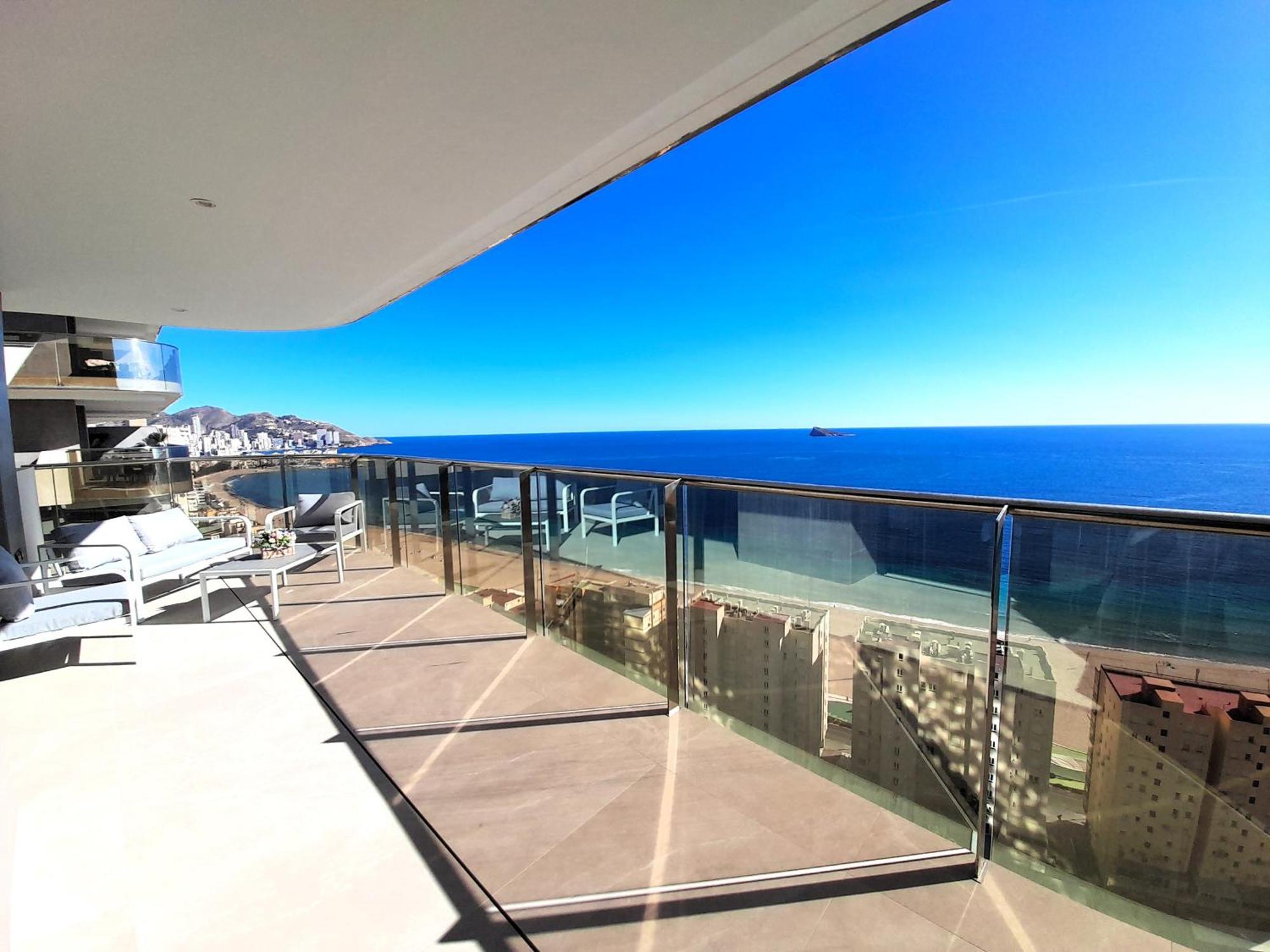 Sunset Cliffs Sea View Apartments 14 Floor Benidorm Exterior photo