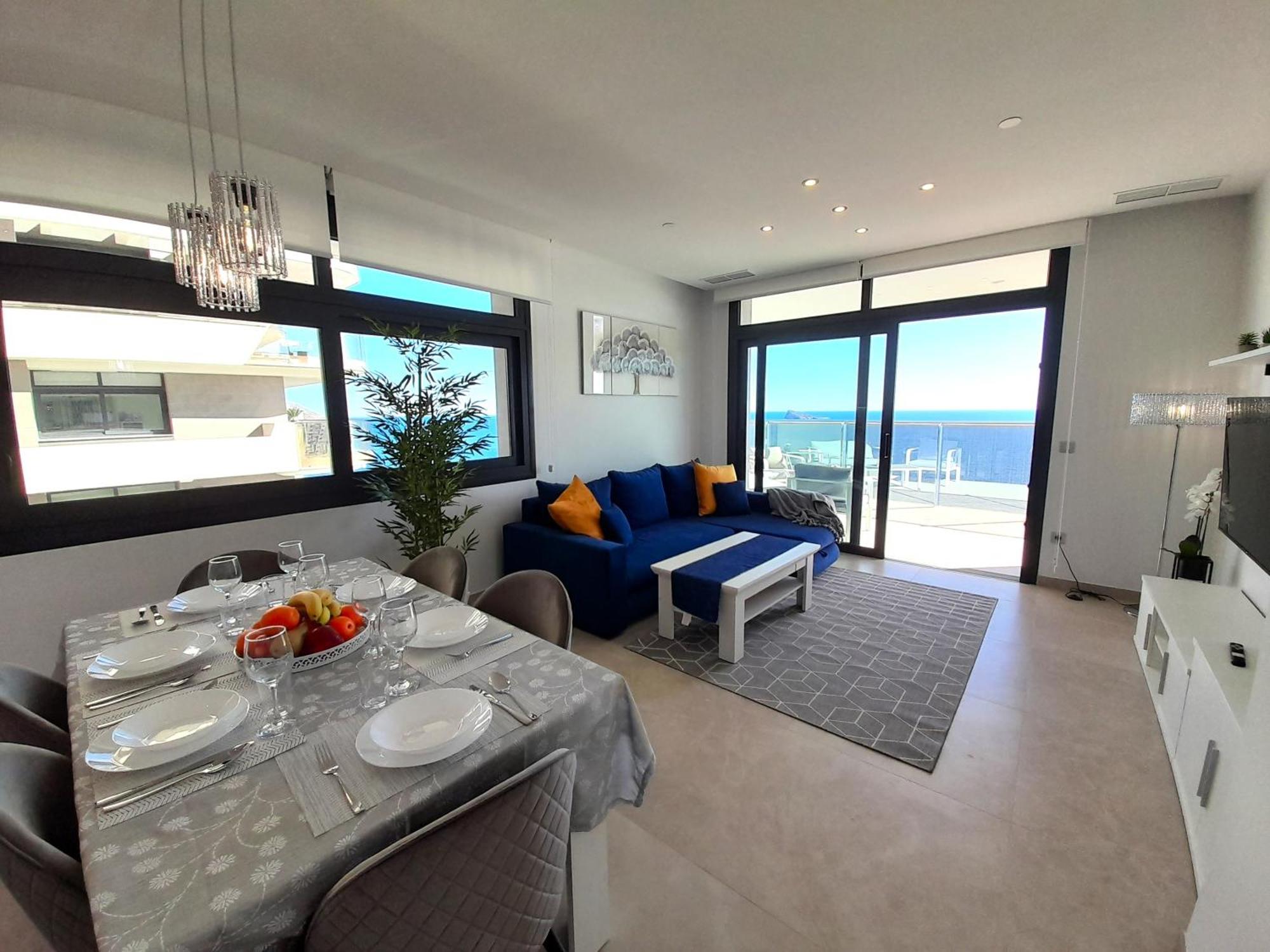 Sunset Cliffs Sea View Apartments 14 Floor Benidorm Exterior photo