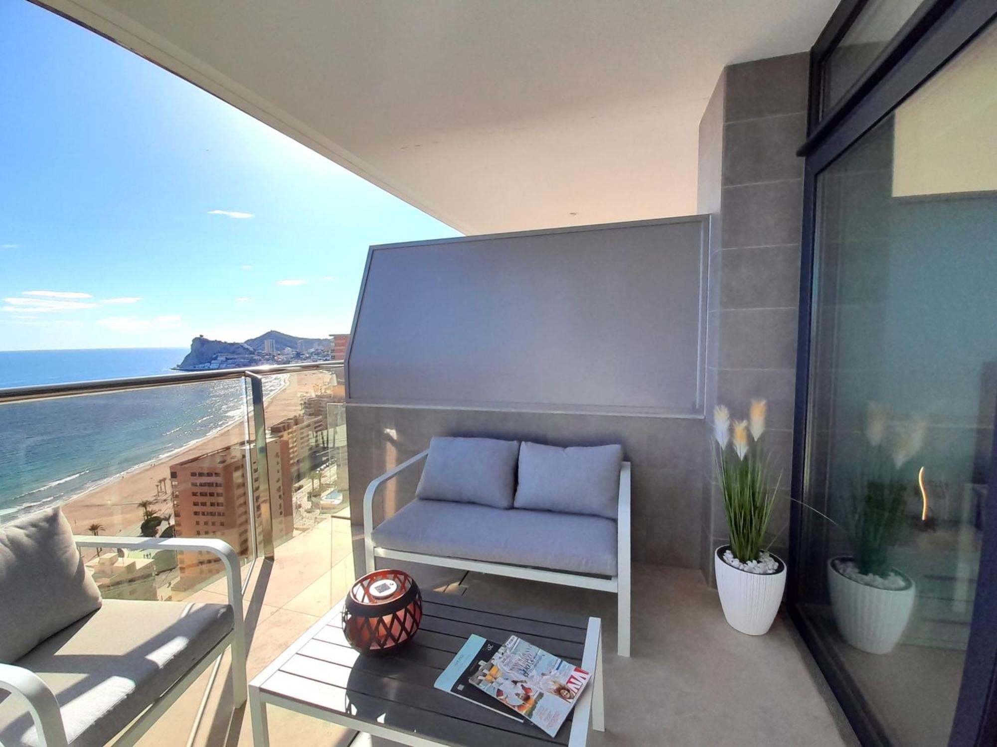 Sunset Cliffs Sea View Apartments 14 Floor Benidorm Exterior photo