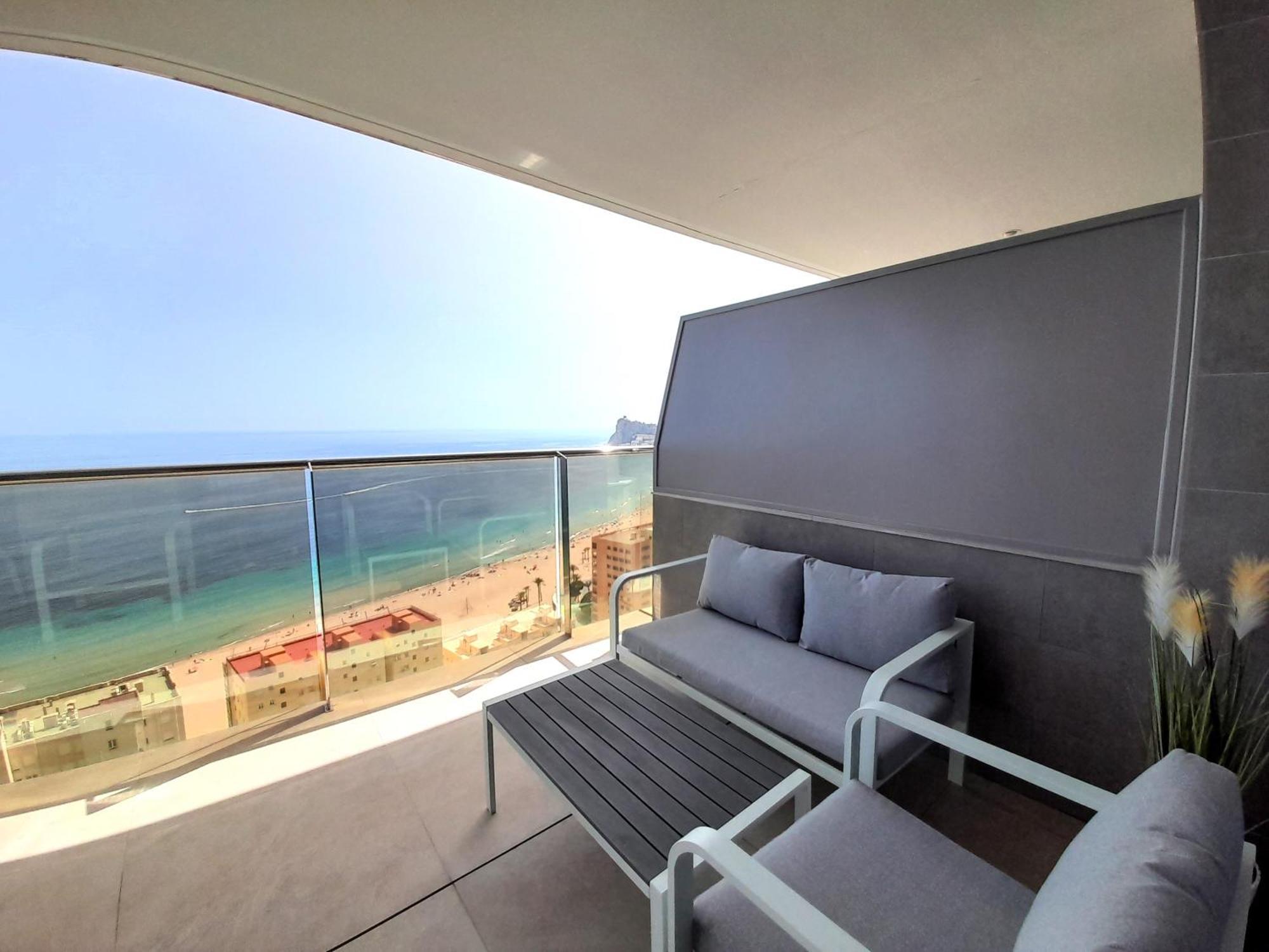 Sunset Cliffs Sea View Apartments 14 Floor Benidorm Exterior photo