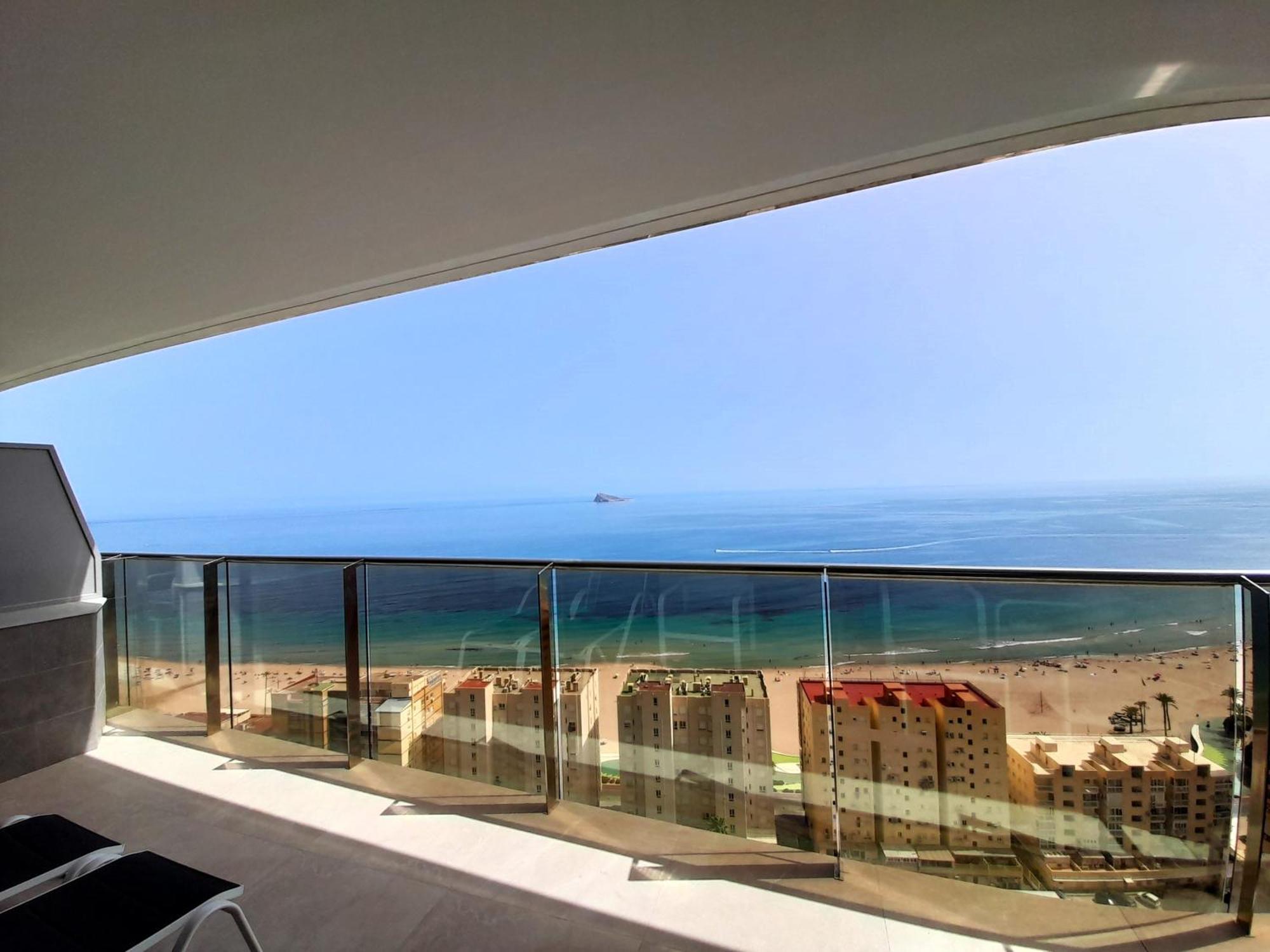 Sunset Cliffs Sea View Apartments 14 Floor Benidorm Exterior photo