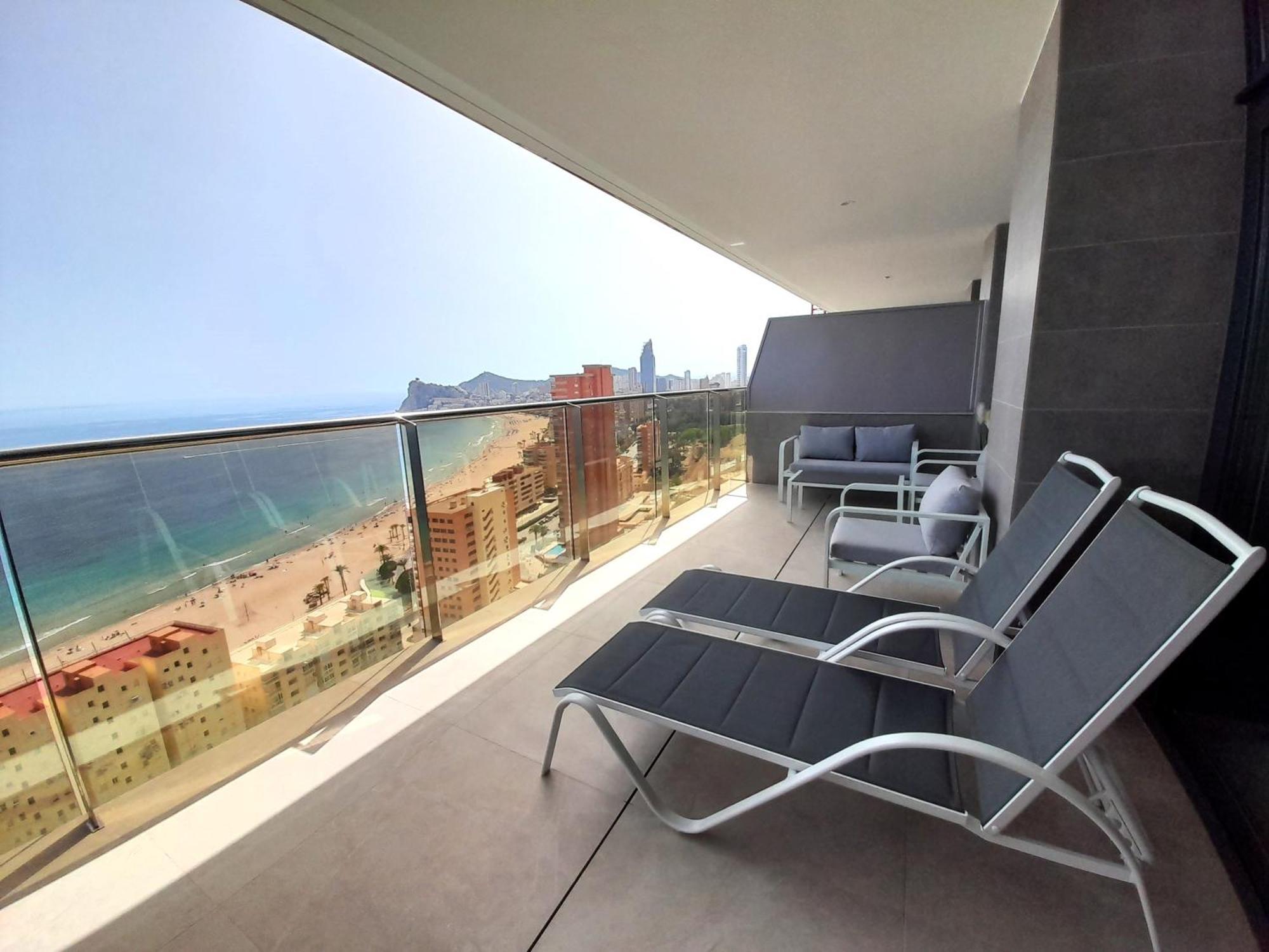 Sunset Cliffs Sea View Apartments 14 Floor Benidorm Exterior photo